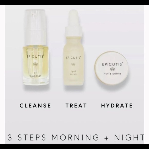 Epicutis Lipid Serum, Hyvia Cream and Oil Cleanser - Picture 4 of 4